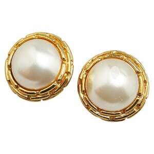 Chanel Clip-On Earrings Pearl #207991C42B